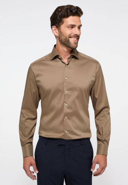 Eterna Langarmhemd "MODERN FIT" EASY IRON (bügelleicht) günstig online kaufen