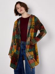 Apricot Wollmantel Cardigan-Jacke, mit Kapuze, mit günstig online kaufen