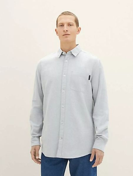 TOM TAILOR Langarmhemd Hemd mit Brusttasche günstig online kaufen