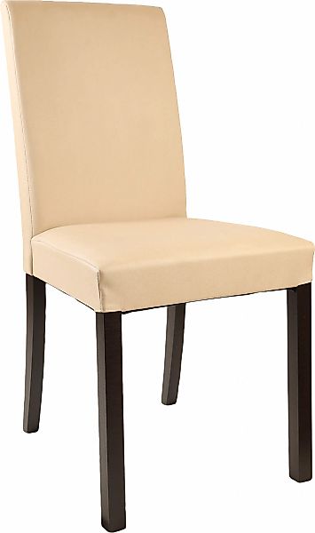 Home affaire 4-Fußstuhl "Nina" (Set) 2 Stk. Microfaser strapazierfähige Mic günstig online kaufen