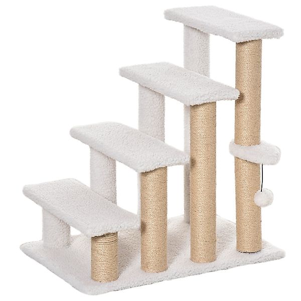 MC Star Haustiertreppe mit Kratzbaum 4-stufige günstig online kaufen