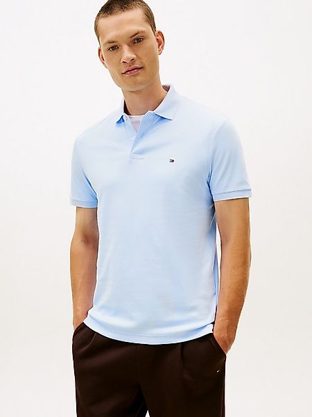 Tommy Hilfiger Poloshirt LIQUID COTTON REGULAR SEASONAL mit Logostickerei günstig online kaufen