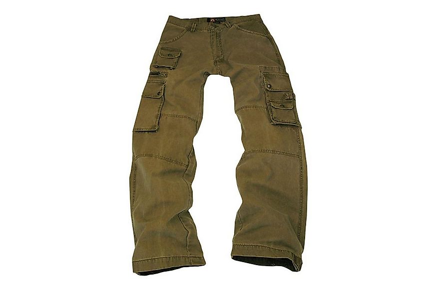 Outbacker Cargohose Herren Outdoor-Hose Freizeit Cargo-Hose mit Reißverschl günstig online kaufen