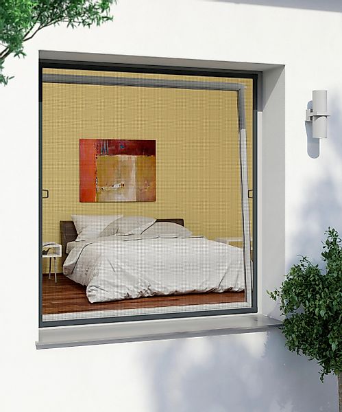 Windhager Insektenschutz-Fensterrahmen RHINO, BxH: 100x120 cm günstig online kaufen