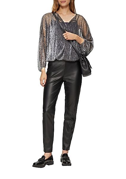 s.Oliver Langarmbluse Bluse BLACK günstig online kaufen