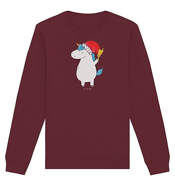 Mr. & Mrs. Panda Longpullover Einhorn Weihnachtsmann Größe L - Burgundy - G günstig online kaufen
