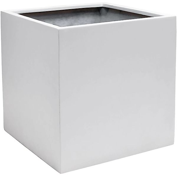 VIVANNO Pflanzkübel Fiberglas BLOCK Würfel - günstig online kaufen