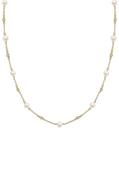 Elli Perlenkette Erbskette Kugeln Süßwasser-Zuchtperlen 925er Silber günstig online kaufen