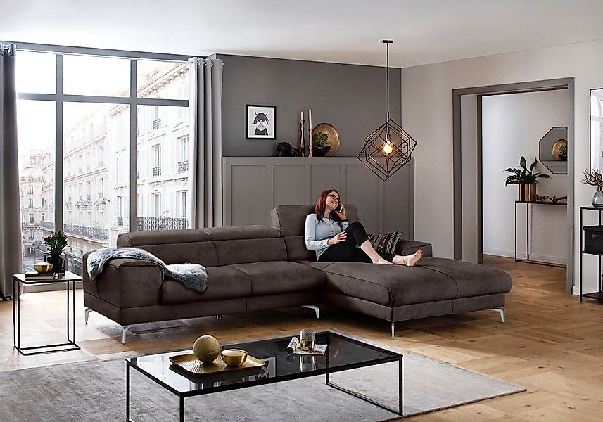 W.SCHILLIG Ecksofa »piedroo, Designsofa mit tollem Sitzkomfort, bequem und günstig online kaufen