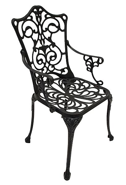 DEGAMO Gartensessel Jugendstil (1-St), Farbe grau-antik, günstig online kaufen