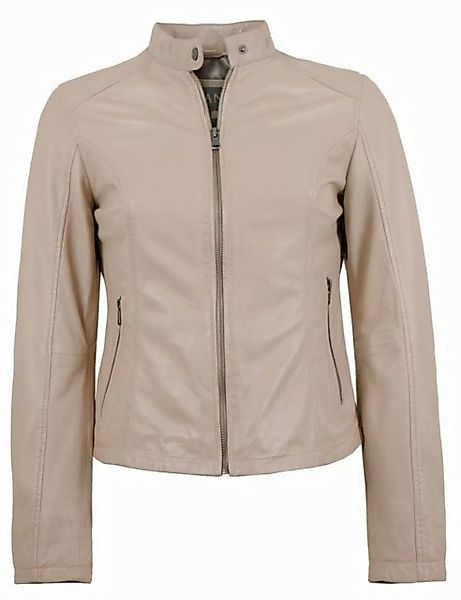 Jilani Lederjacke Rooney Jilani - Damen Lederjacke Lammnappa helles beige günstig online kaufen