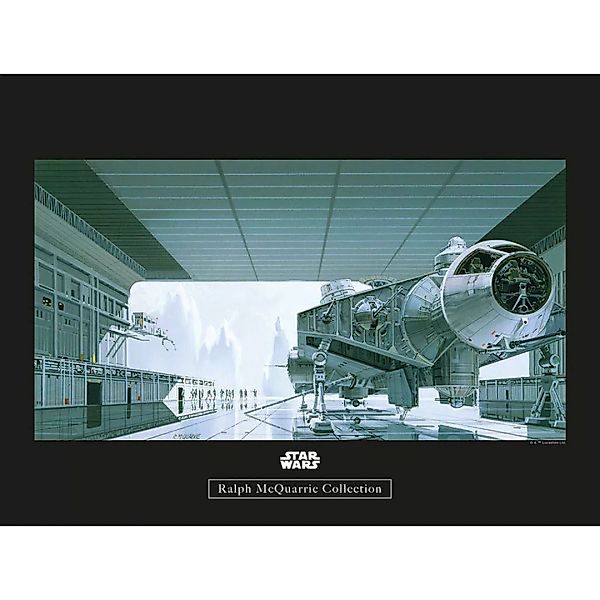 Komar Wandbild Star Wars Classic RMQ Hangar Shuttl Star Wars - Classic B/L: günstig online kaufen