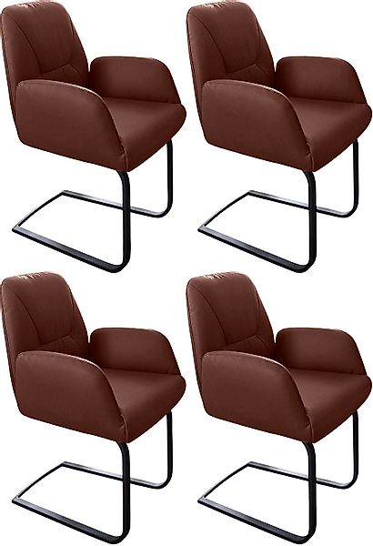 W.SCHILLIG Freischwinger "ole" (Set) 4 Stk.2er- oder 4er-Set, Gestell in Sc günstig online kaufen