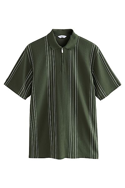 Next Poloshirt Poloshirt mit 1/4-RV und günstig online kaufen