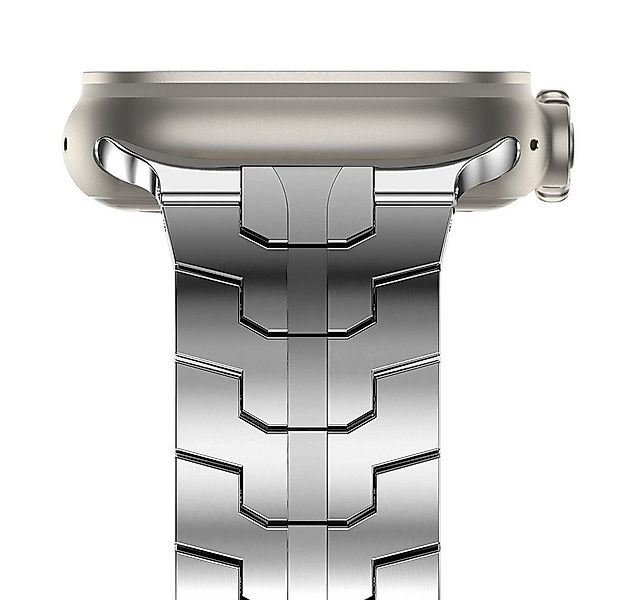 ELANOX Smartwatch-Armband Edelstahl Armband für Apple Watch 5 6 7 8 9 ultra günstig online kaufen