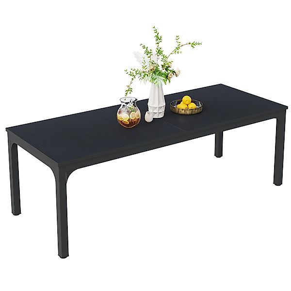 Tribesigns Esstisch 200cm Holz-Esstisch für 8-10, günstig online kaufen