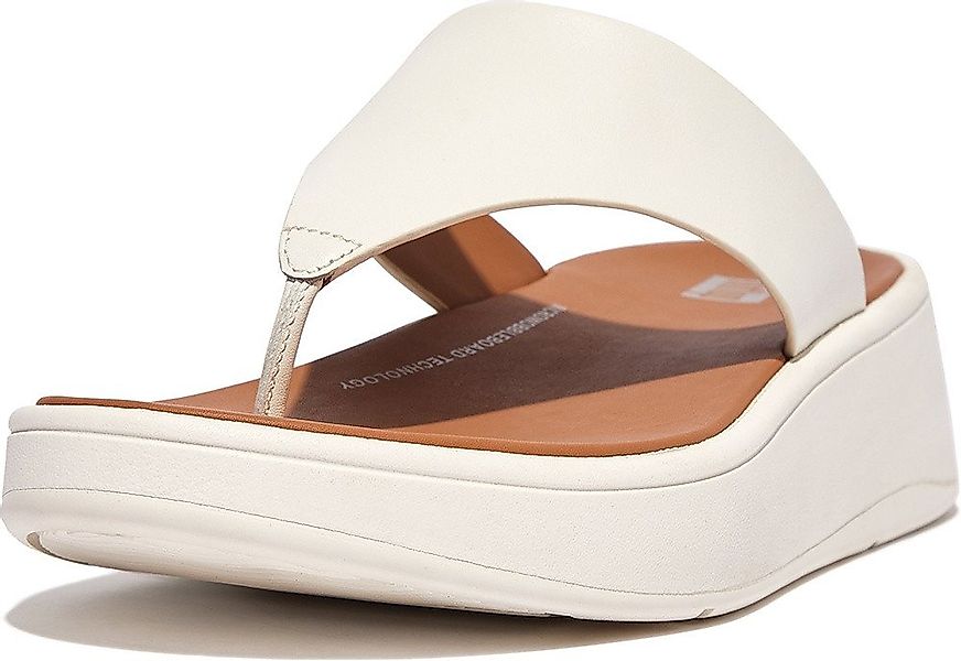 Fitflop F-Mode Leather Flatform Toe-Post Sandals Sandale günstig online kaufen