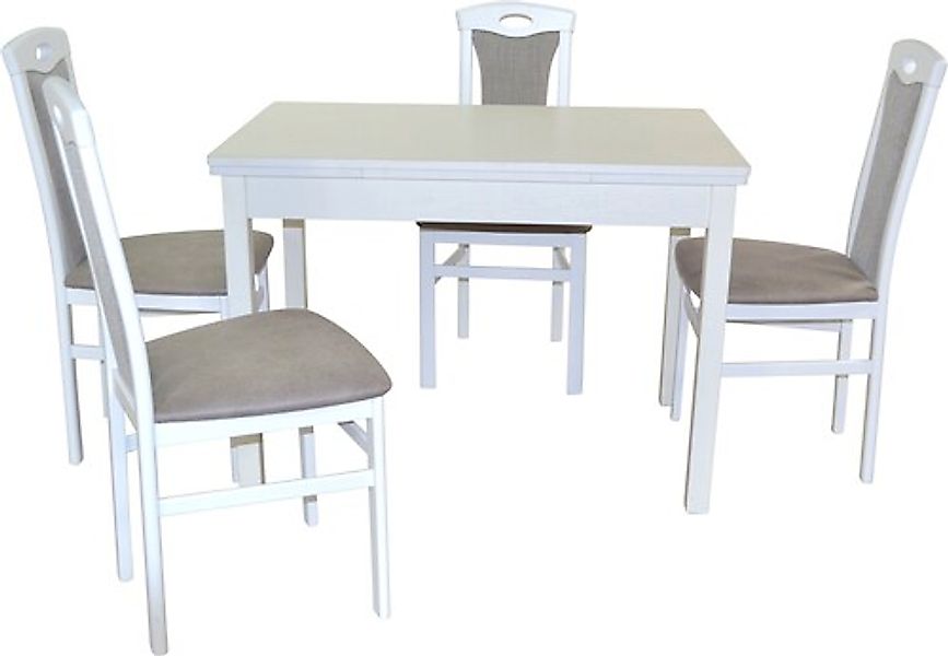 HOFMANN LIVING AND MORE Essgruppe »5tlg. Tischgruppe«, (Spar-Set, 5 tlg., 5 günstig online kaufen