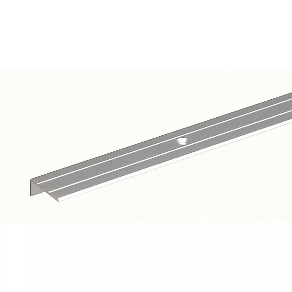 Treppenkantenprofil Aluminium 20 mm x 25 mm x 2.000 mm Silber günstig online kaufen