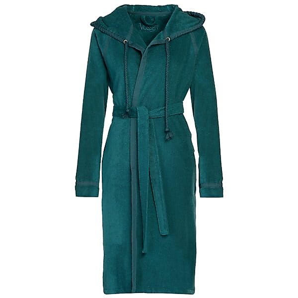 Vossen Bademäntel Damen Kurzmantel mit Kapuze Jive - Farbe: poseidon - 5895 günstig online kaufen