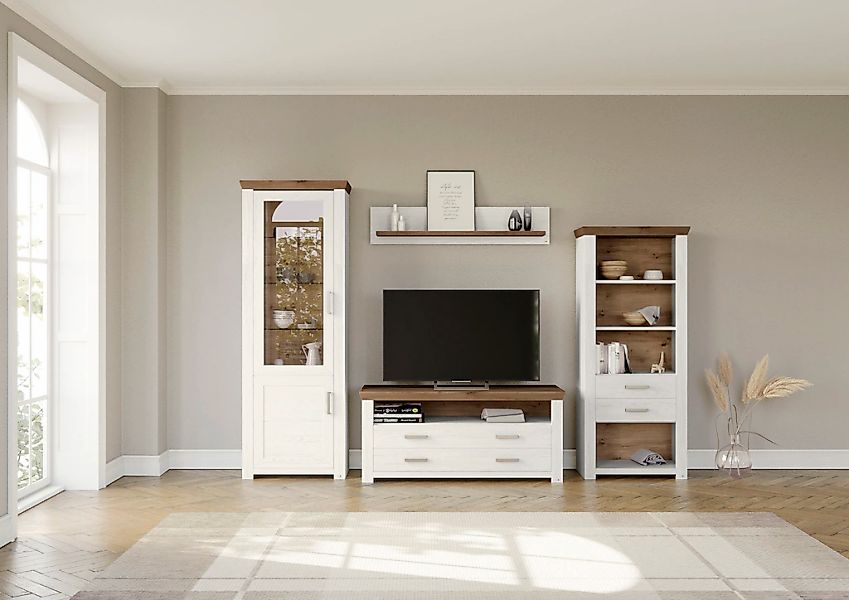 set one by Musterring Wohnwand "York" 4 Stk. tlg. günstig online kaufen