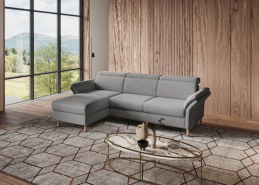 Home affaire Ecksofa »Calypso L-Form«, mit motorischen Funktionen im Sofa u günstig online kaufen