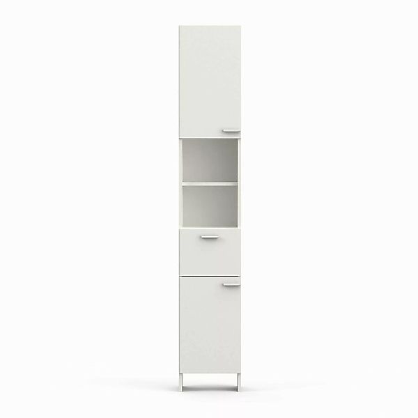 habeig Badezimmerspiegelschrank Badschrank weiß Hochschrank Spiegel günstig online kaufen