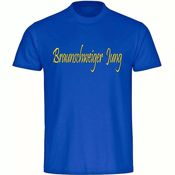 multifanshop T-Shirt Herren Braunschweig - Braunschweiger Jung - Männer günstig online kaufen