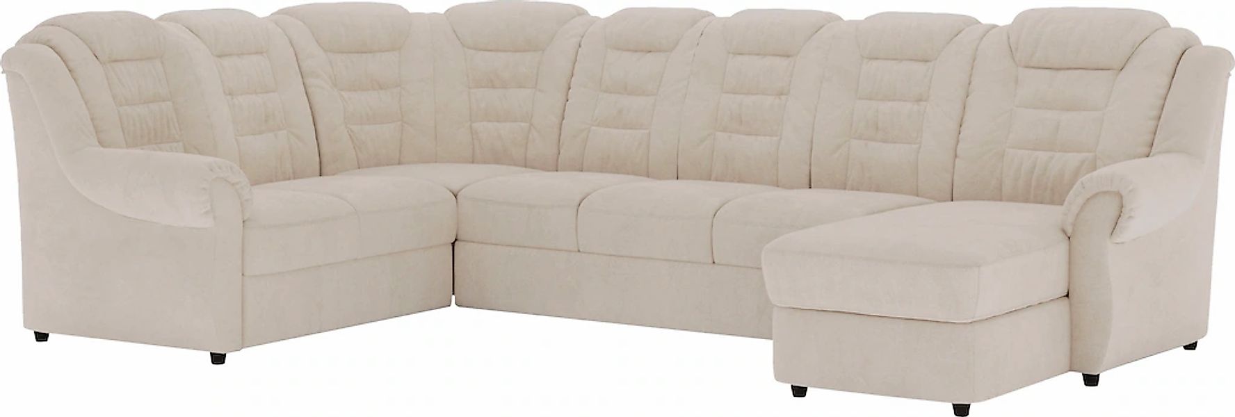 Home affaire Wohnlandschaft "Boston U-Form" mit hoher Rückenlehne, wahlweis günstig online kaufen