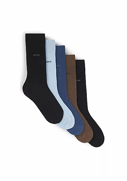 BOSS Businesssocken "5P RS Uni Col CC", (Packung, 5 Paar, 5er), mit BOSS Sc günstig online kaufen