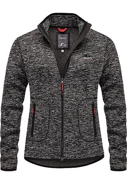 REPUBLIX Fleecepullover JUDIS Damen Strickfleece Sweatjacke günstig online kaufen