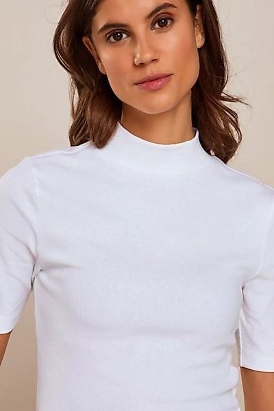 Next T-Shirt Hochgeschlossenes T-Shirt mit halblangen Ärmeln (1-tlg) günstig online kaufen