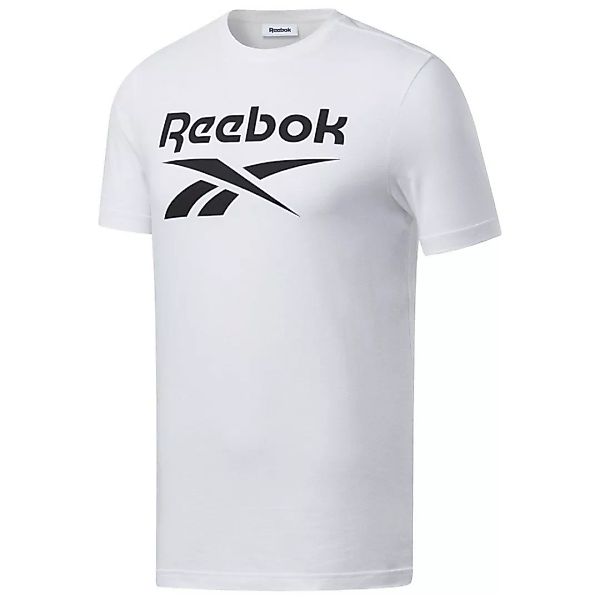 Reebok Graphic Series Stacked Kurzärmeliges T-shirt XL White günstig online kaufen