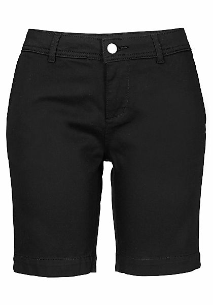 LASCANA Bermudas, zum Krempeln, aus elastischer Baumwolle, kurze Hose, Shor günstig online kaufen