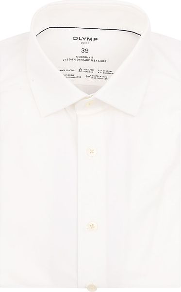 OLYMP Luxor 24/Seven Hemd Off White  - Größe 43 günstig online kaufen