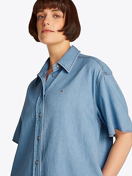 Tommy Jeans Curve Hemdblusenkleid SS SHIRT günstig online kaufen
