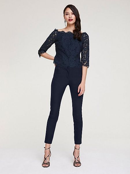 heine Klassische Bluse Spitzenbluse . günstig online kaufen