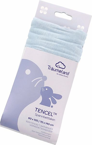 Träumeland Bettlaken "hochwertiges Spannbetttuch aus Tencel" Tencel sorgt f günstig online kaufen