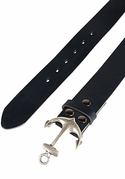 Rettungsring Gürtel Ledergürtel mit austauschbarer Schließe "Anker SO19" günstig online kaufen