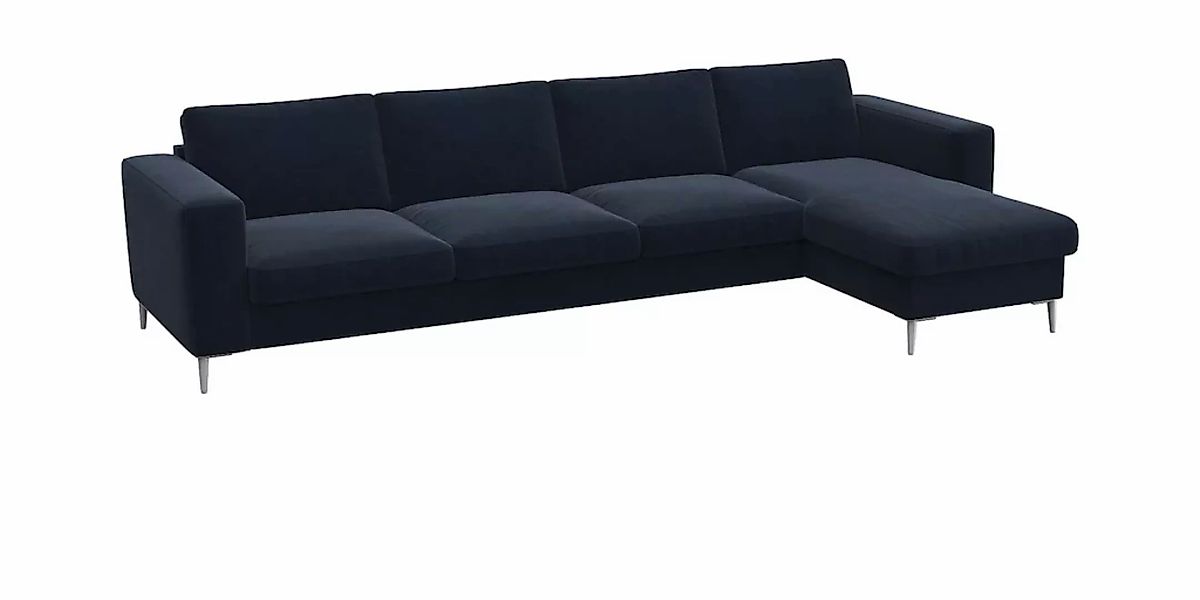 FLEXLUX Ecksofa "Fiore, super Sitzkomfort durch Kaltschaum im Sitz, L-Form" günstig online kaufen