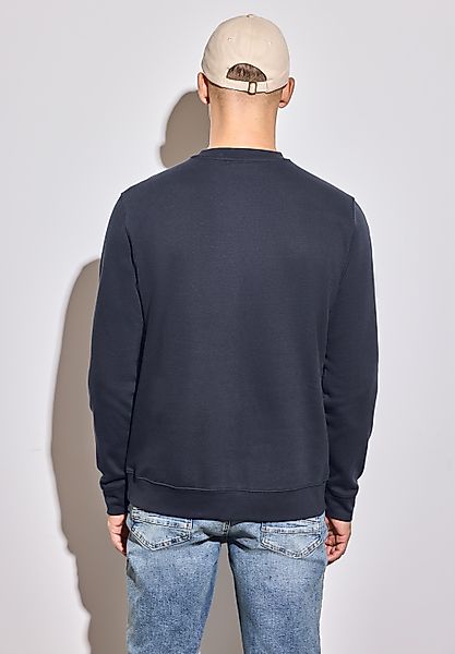 STREET ONE MEN Sweatshirt, im soften Baumwoll-Mix günstig online kaufen