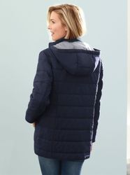 Classic Basics Steppjacke mit Kapuze günstig online kaufen