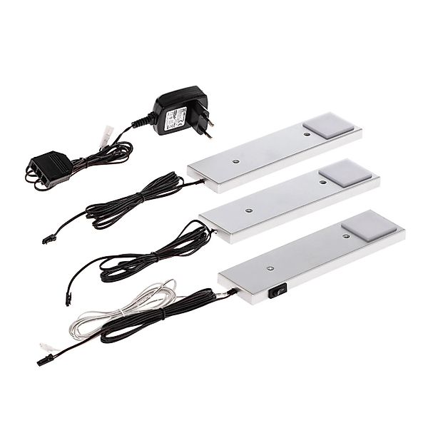 Lindby 3er Set LED Unterschrankleuchten Unterbauleuchte Amaryll 9934013 Mod günstig online kaufen