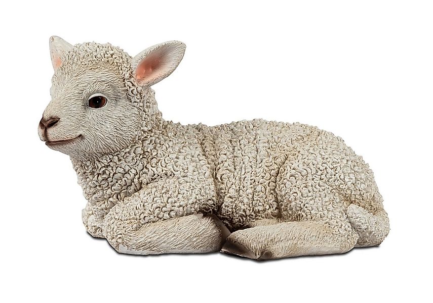 formano Tierfigur Lamm liegend 18 cm - Charmante Dekoideen für Frühling und günstig online kaufen