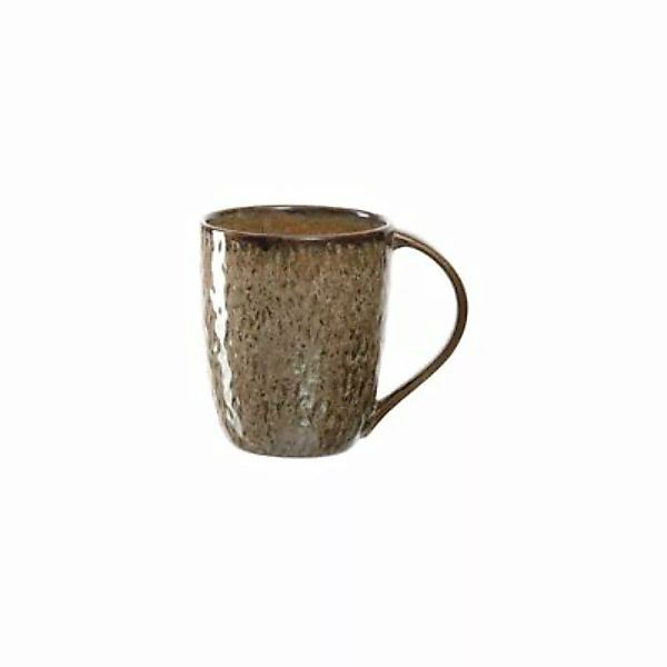 LEONARDO MATERA Keramikbecher 430 ml beige Kaffeebecher günstig online kaufen
