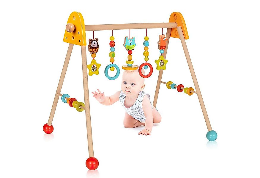 HEYHIPPO Baby Gym Holzspielbogen Babygymnastikrahmen frühkindliche Bildung günstig online kaufen