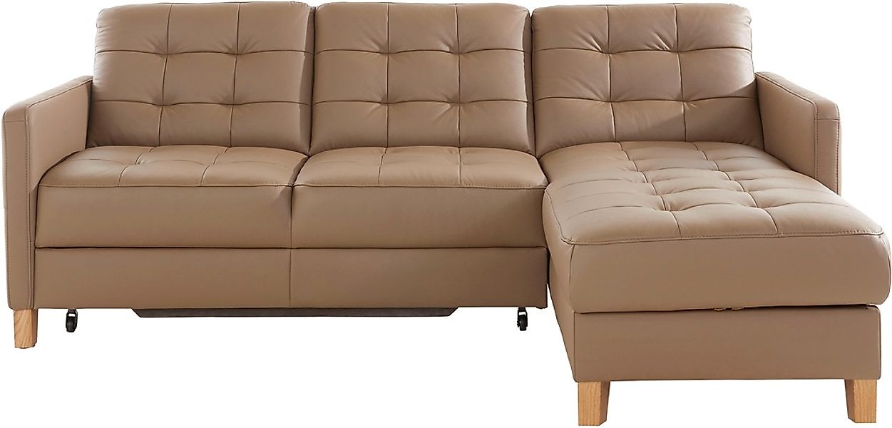 exxpo - sofa fashion Ecksofa "Elio, kompakt, bequem & zeitloses Design, Bre günstig online kaufen