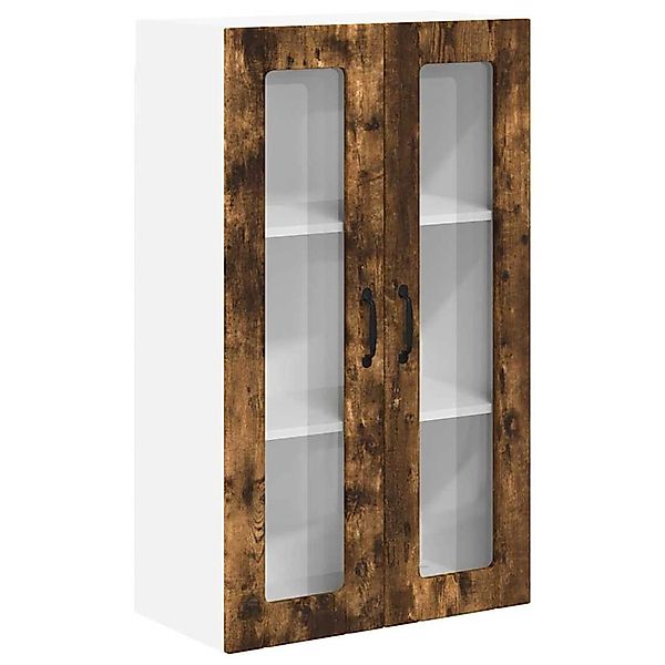 vidaXL Küchenwandschrank mit Regal Geräucherte Eiche 60 x 31 x 100 cm 88518 günstig online kaufen