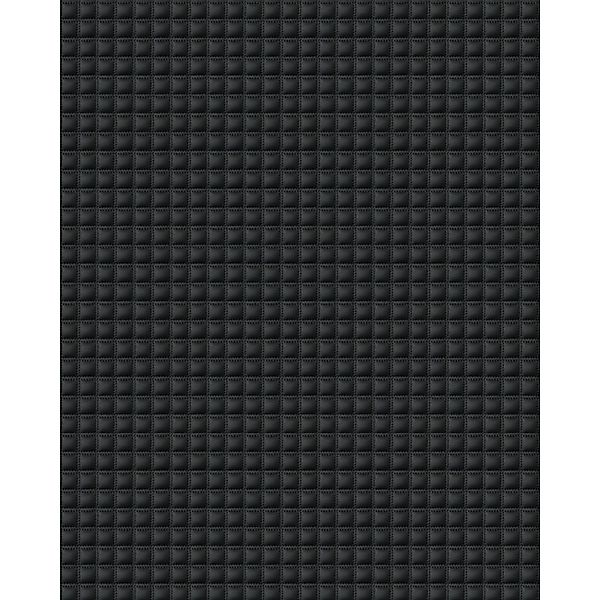 WALLFACE 15032 QUADRO Design Wandpaneel Leder Quadrat 3D Dekor Schwarz 2600 günstig online kaufen