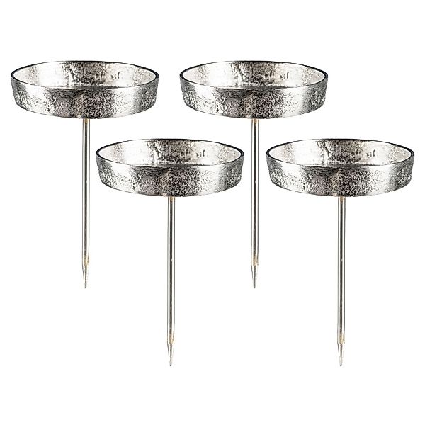 naninoa GmbH Adventsleuchter Aluminium Kerzenpick 4er günstig online kaufen